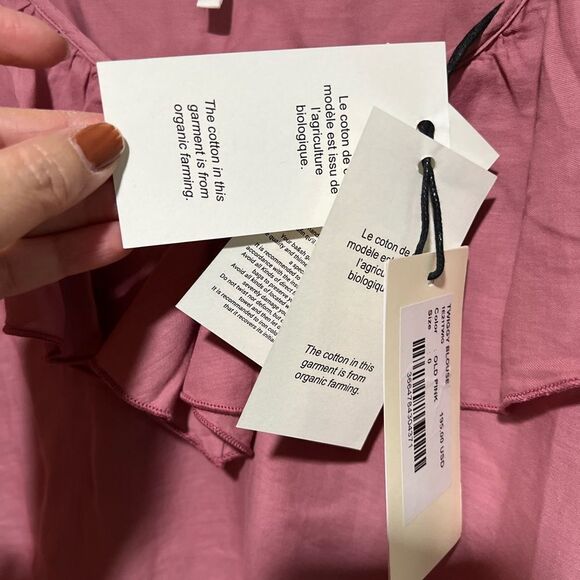 ba&sh Twiggy Cotton Ruffled Top - Picture 13 of 14